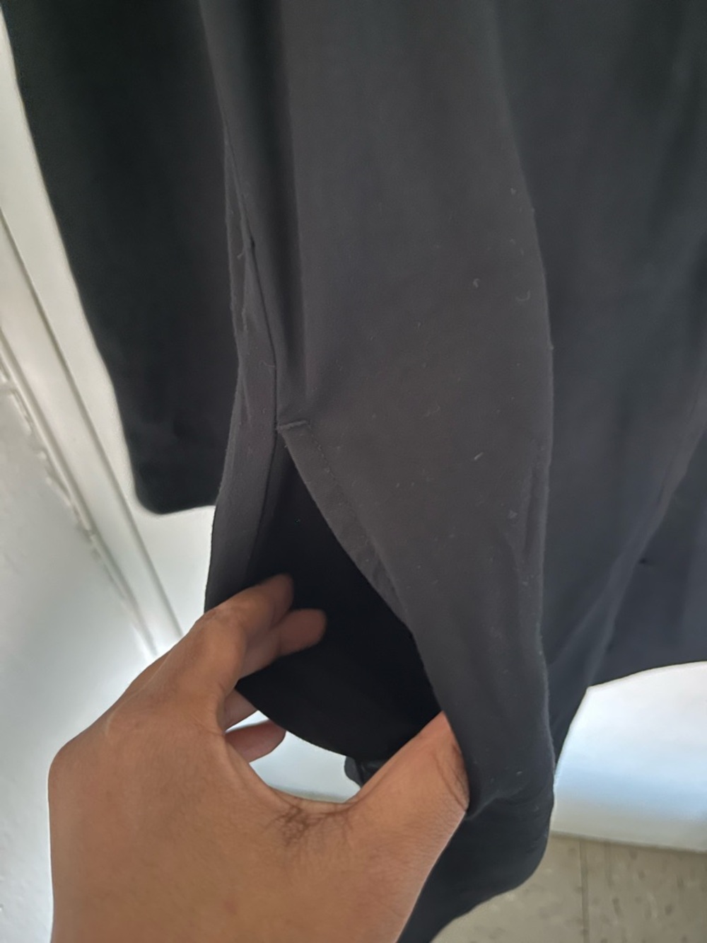 Ralph Lauren Black Button-Front Shirt Dress - Picture 5 of 6